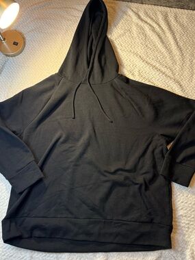Eddie Bauer All-Black Super Soft Extra Comfort series Hoodie MENS SZ XXL